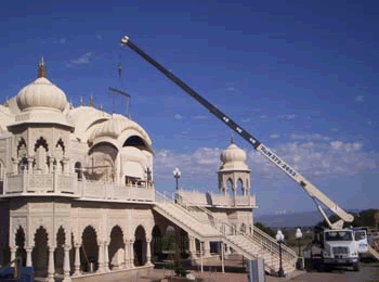 Sri Sri Radha Krishna Temple Utah Dome